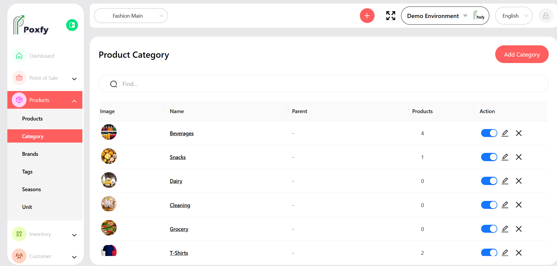 Product Categories